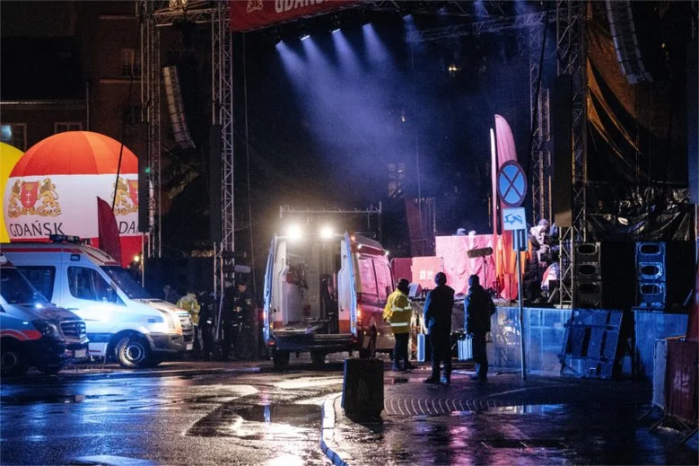 Akcja ratunkowa na scenie WOŚP w Gdańsku została przeprowadzona prawidłowo.