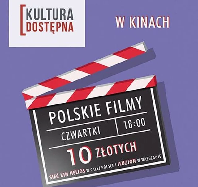 Tanie filmy w kinach sieci Helios oraz kinie Iluzjon to jeden z projektów prowadzonych przez NCK
