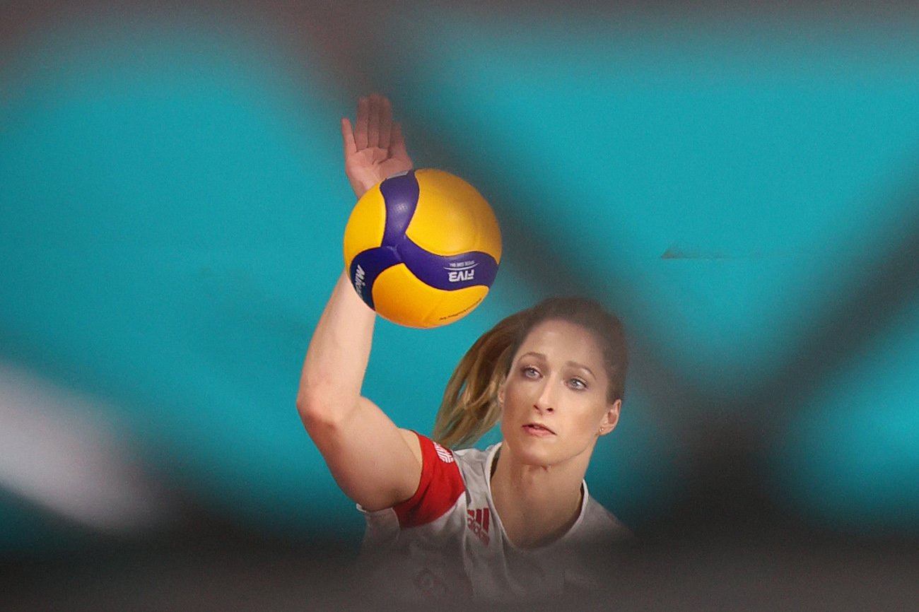 Klaudia Alagierska była jedną z tych siatkarek, które miały okazję zagrać w drugiej części wtorkowego meczu.