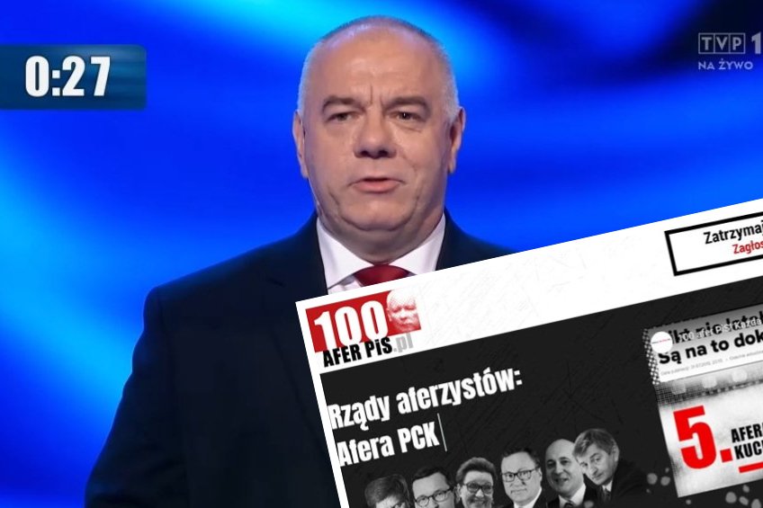 W trakcie debaty PO uruchomiła stronę o aferach rządu PiS.