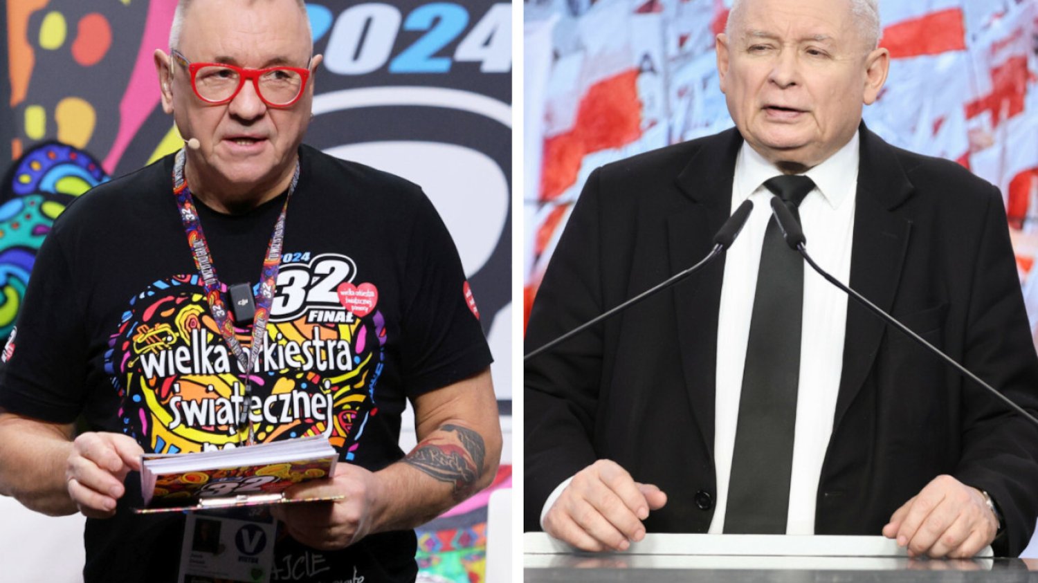 Owsiak wygrał z Kaczyńskim. Te telewizje pokazały go na żywo