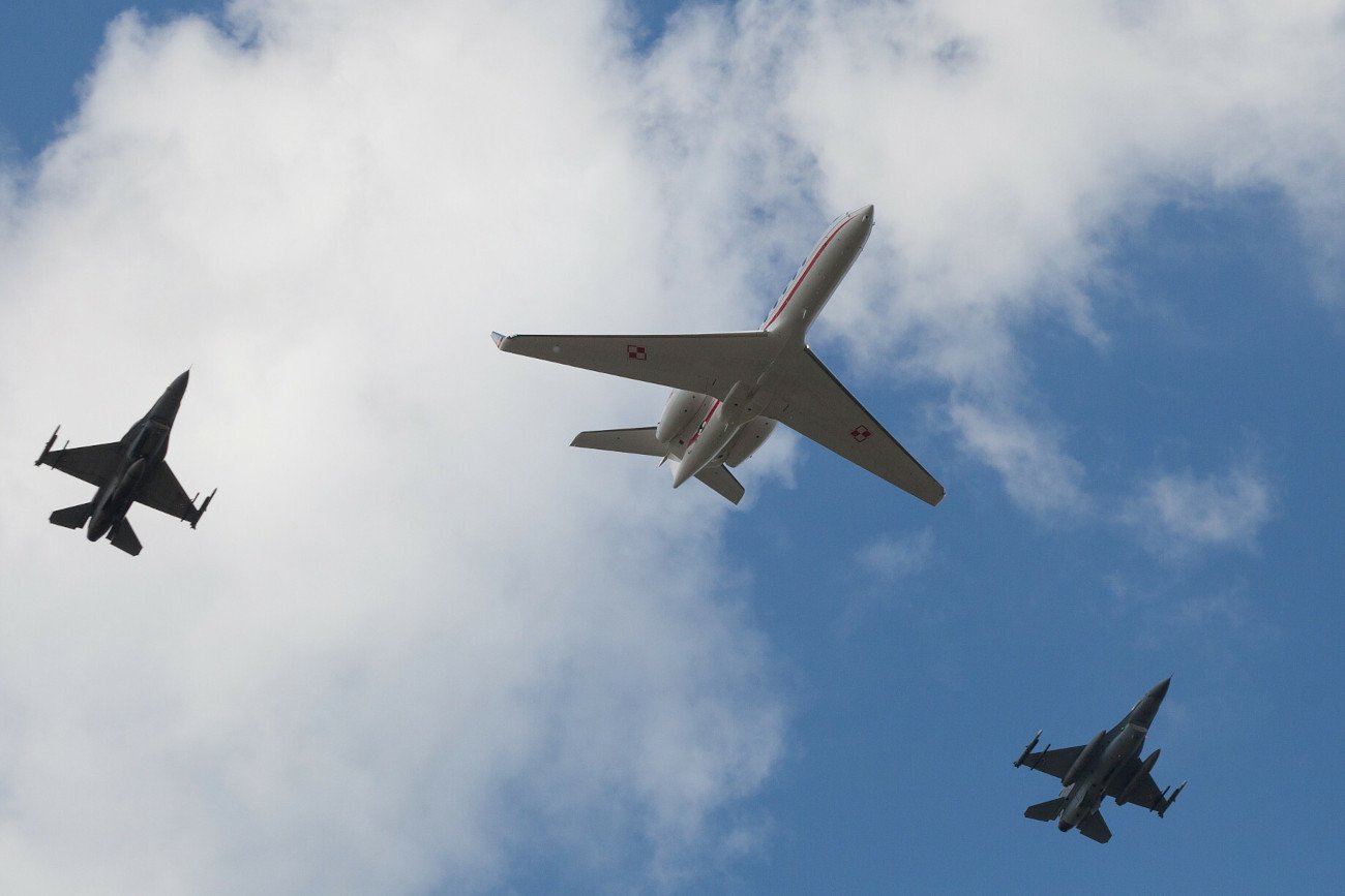 Polska przestrzeń lotnicza. Połowa wyłączona dla działań wojskowych.