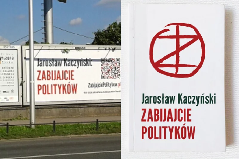 Kim jest Jarosław Kaczyński, który napisał powieść "Zabijajcie polityków"?