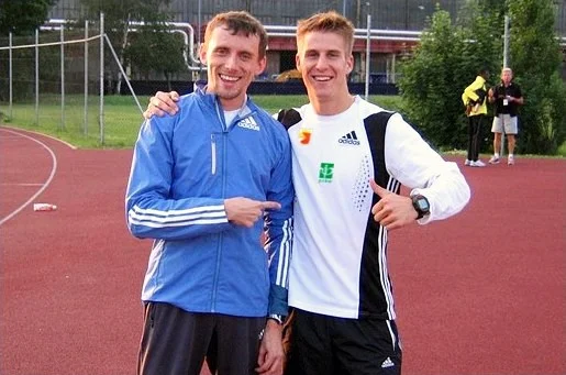Po mitingu IAAF "Zlata Tretra" w Ostrawie (2008)