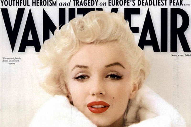 Marilyn pojawia się na okładce "Vanity Fair" prawie 50 lat po śmierci, w 2010 roku