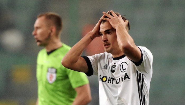 Legia Warszawa przegrała z Rakowem Częstochowa. Odpada z Pucharu Polski.