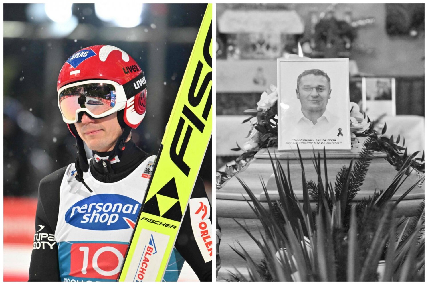 Obaj sportowcy byli przed laty kolegami.