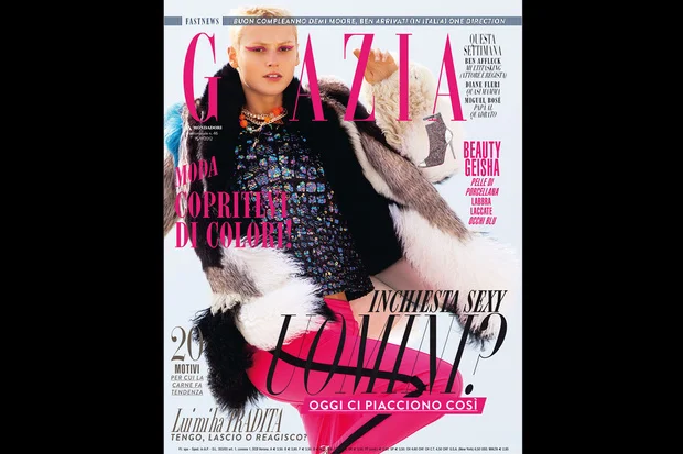 Grazia jest jednym z najpoczytniejszych magazynów kobieych na świecie