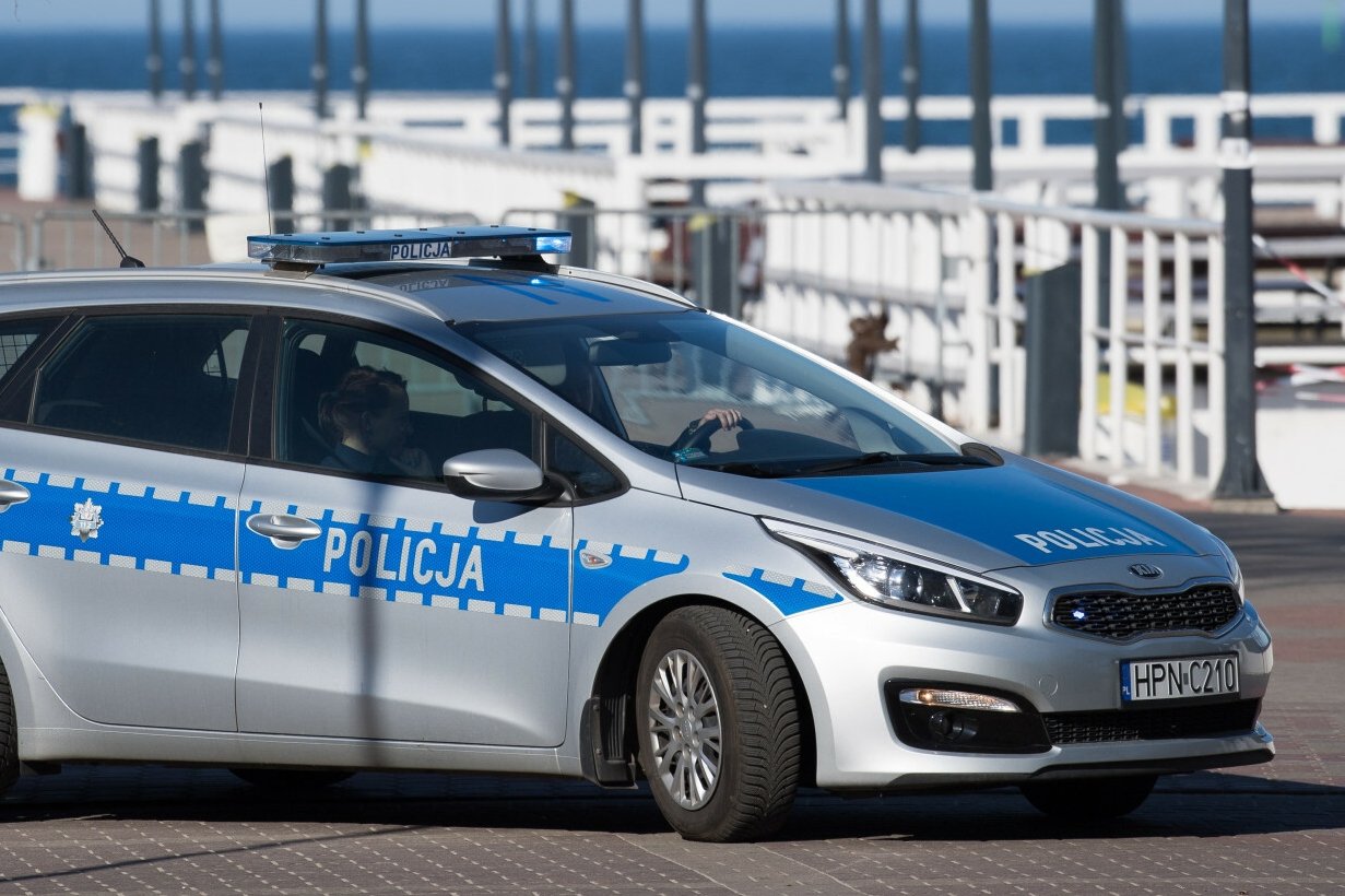 Policja w Gdańsku.