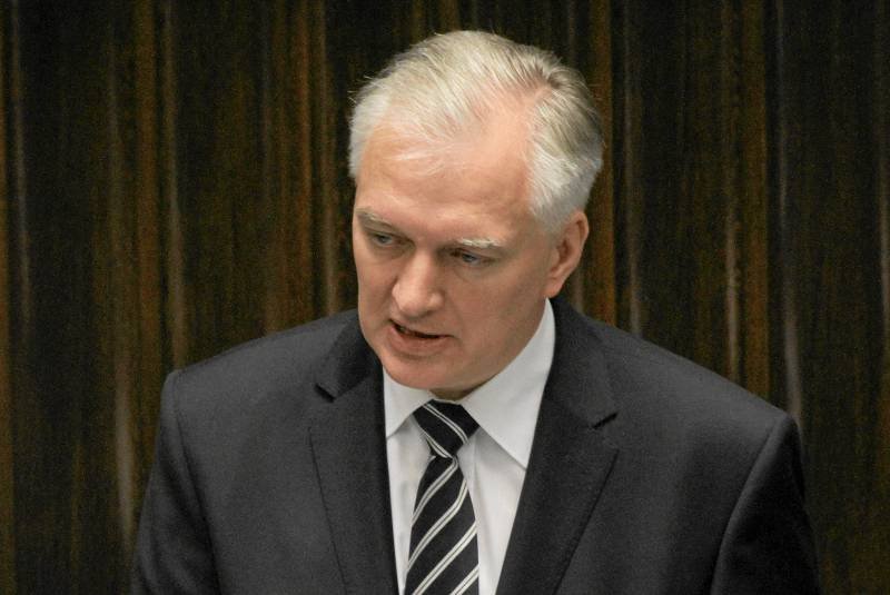 Minister sprawiedliwości Jarosław Gowin