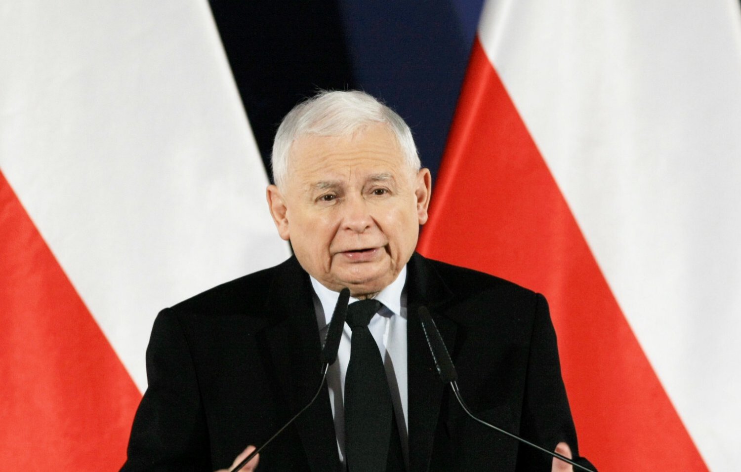 Prezes PiS Jarosław Kaczyński
