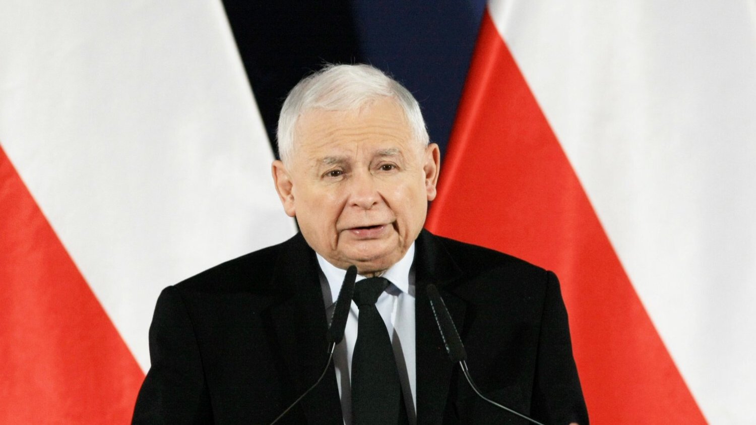 Prezes PiS Jarosław Kaczyński