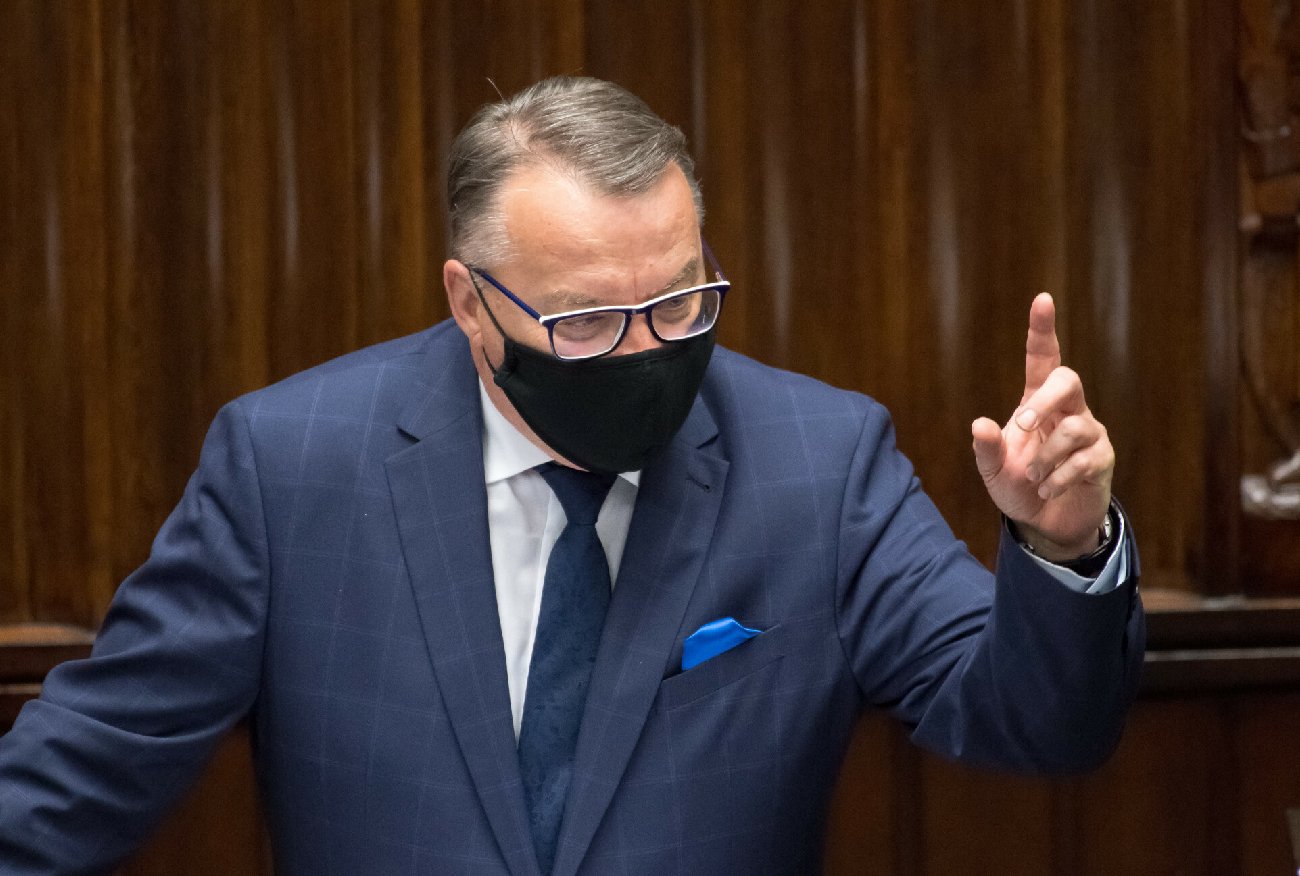 Marek Biernacki wskazuje, że TVP mogło wsypać PiS w sprawie korzystania z Pegasusa.