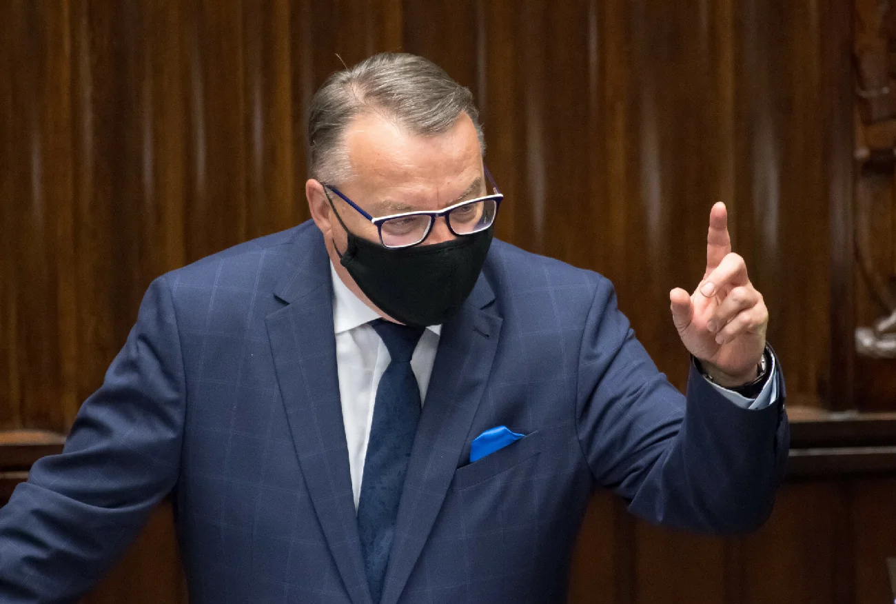 Marek Biernacki wskazuje, że TVP mogło wsypać PiS w sprawie korzystania z Pegasusa.