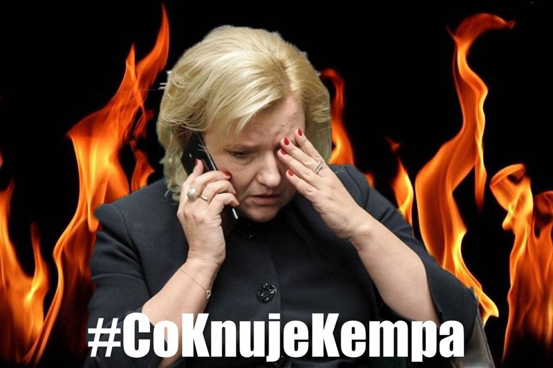 Hasztah z pytaniem #CoKnujeKempa stał się jednym z najpopularniejszych trendów na polskim Twitterze.