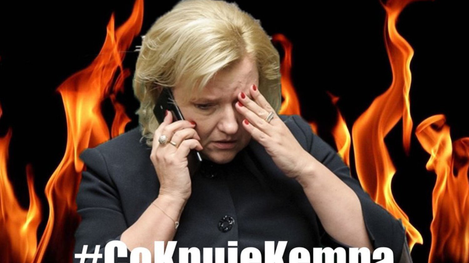 Hasztah z pytaniem #CoKnujeKempa stał się jednym z najpopularniejszych trendów na polskim Twitterze.