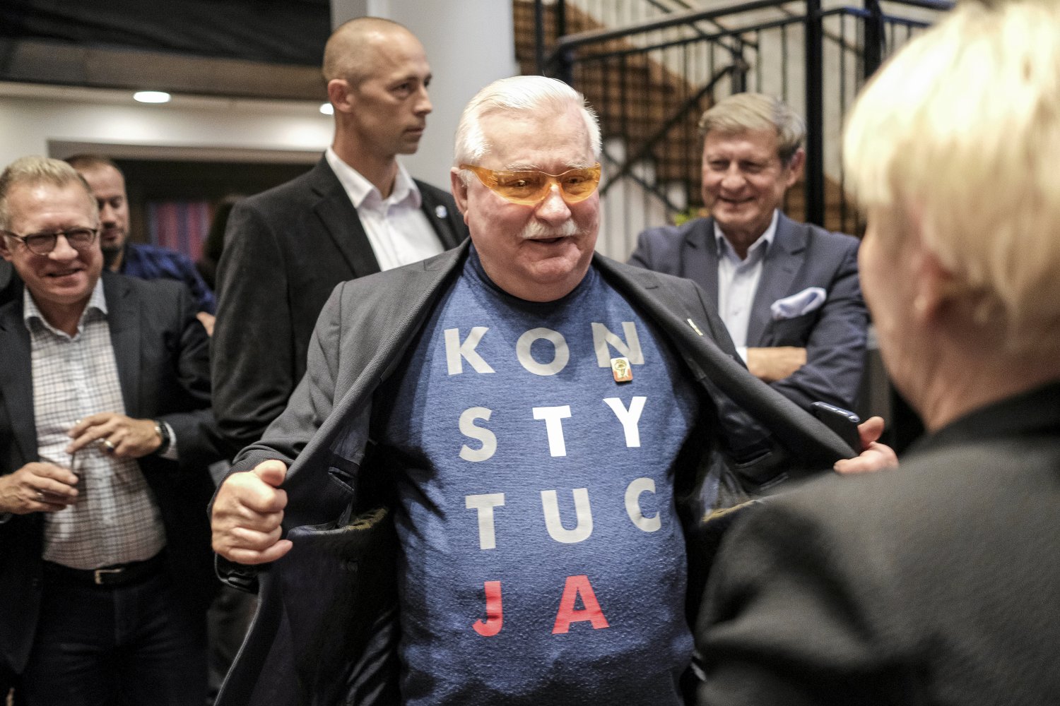 Lech Wałęsa szuka partnerów biznesowych.
