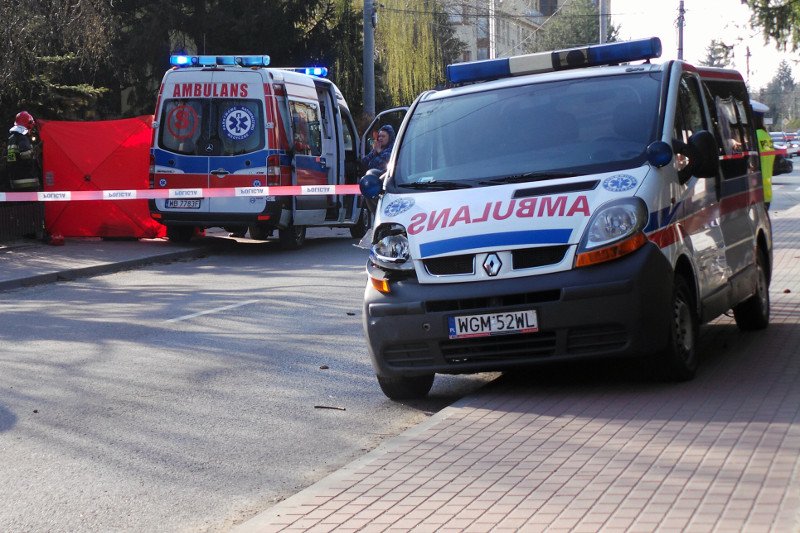 9-letnia dziewczynka zginęła na miejscu zdarzenia.