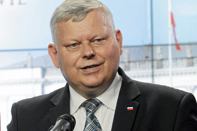 Poseł Marek Suski (PiS) rozsławił Polskę za granicą. Na międzynarodowej konferencji mówił do publiczności po polsku, choć nie miał tłumacza.