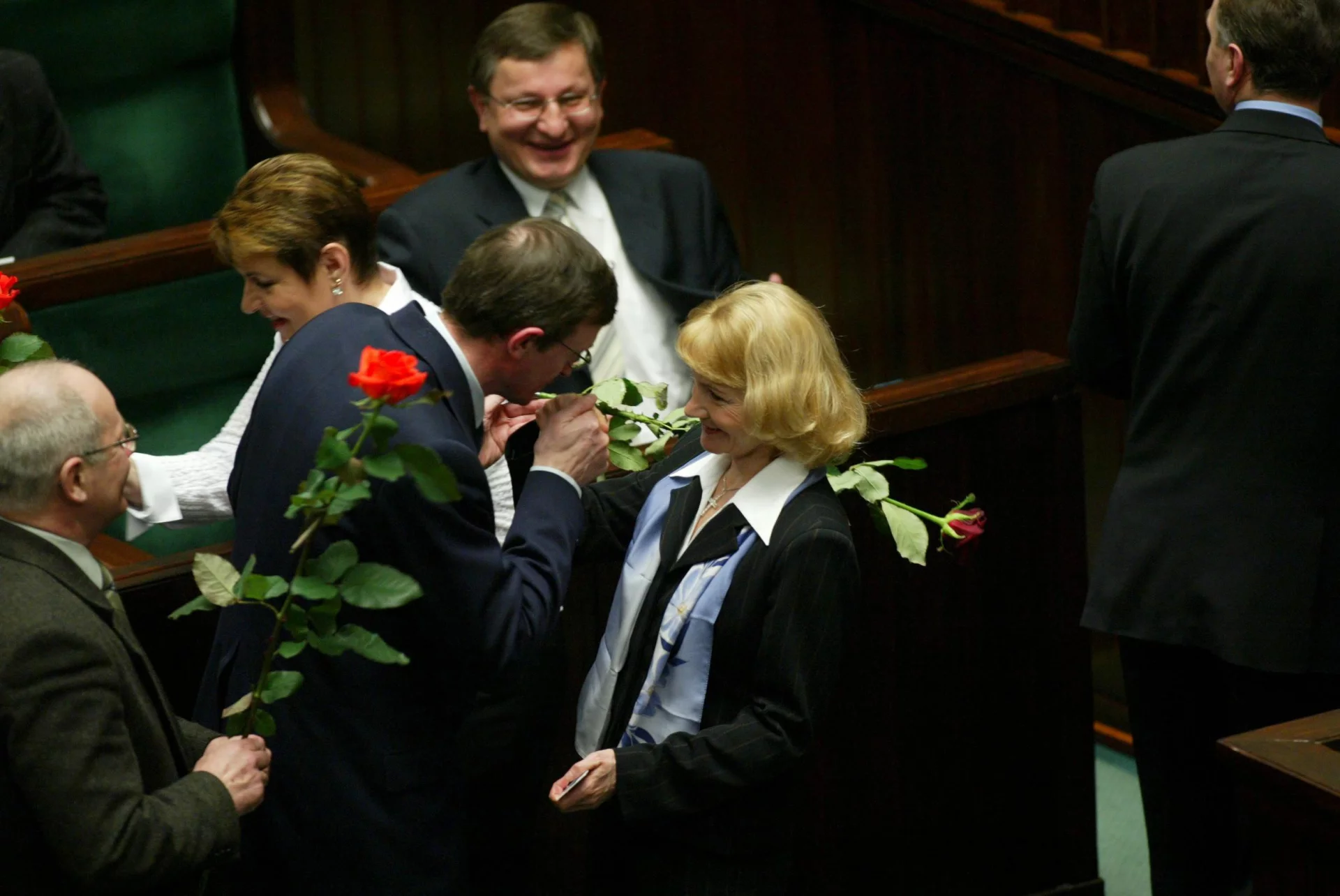 Rok 2004, zaprzysiężenie Jolanty Szczypińskiej.