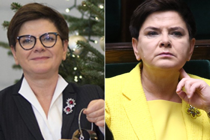 Jak zmieniała się premier Beata Szydło podczas swoich rządów?