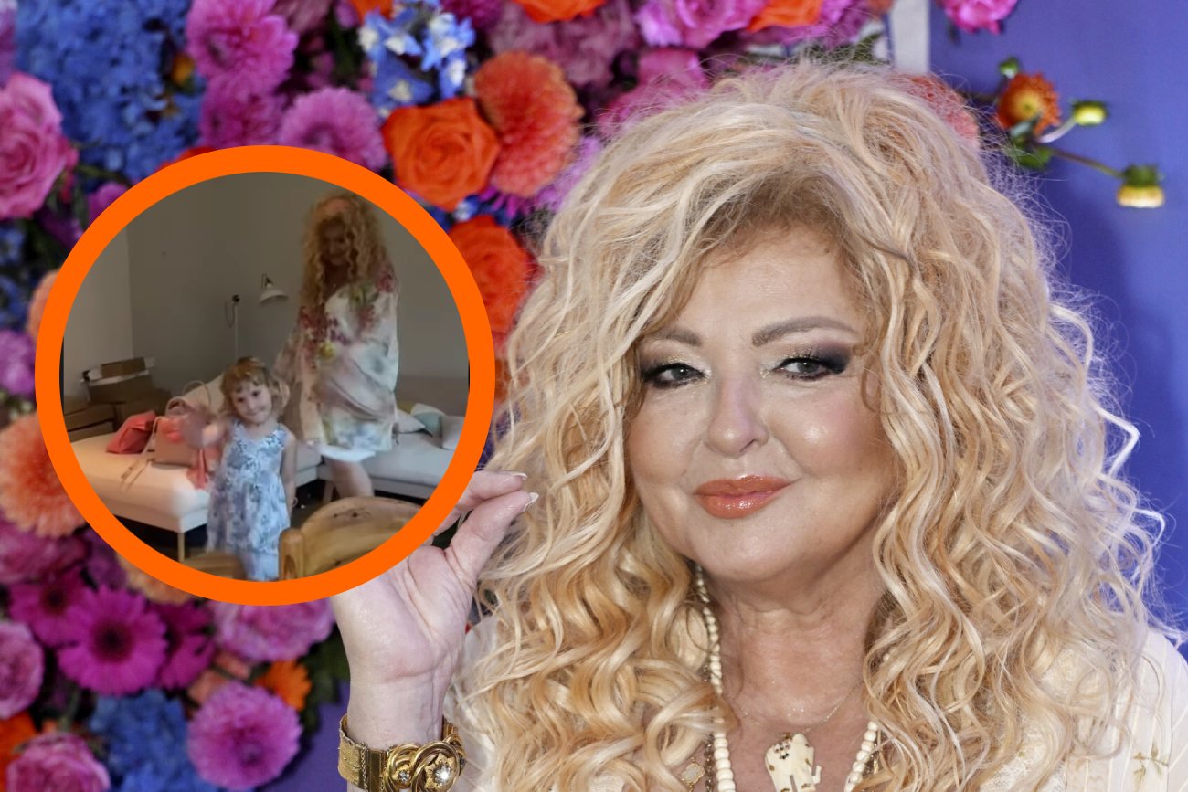 Magda Gessler zatańczyła z wnuczką.