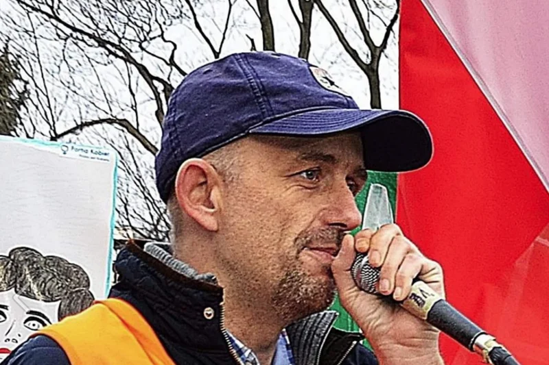 Piotr Wieczorek został nowym szefem KOD na Mazowszu.