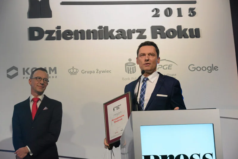 Rok temu zdobył IV miejsce w konkursie na Dziennikarza Roku.