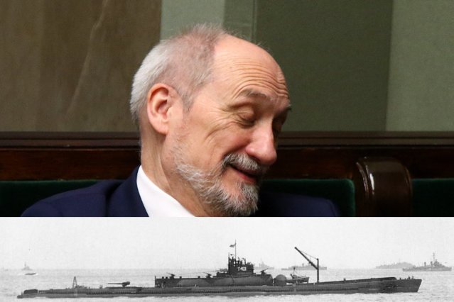 Antoni Macierewicz zapowiada zakup okrętów podwodnych wyposażonych w ... samoloty pokładowe.