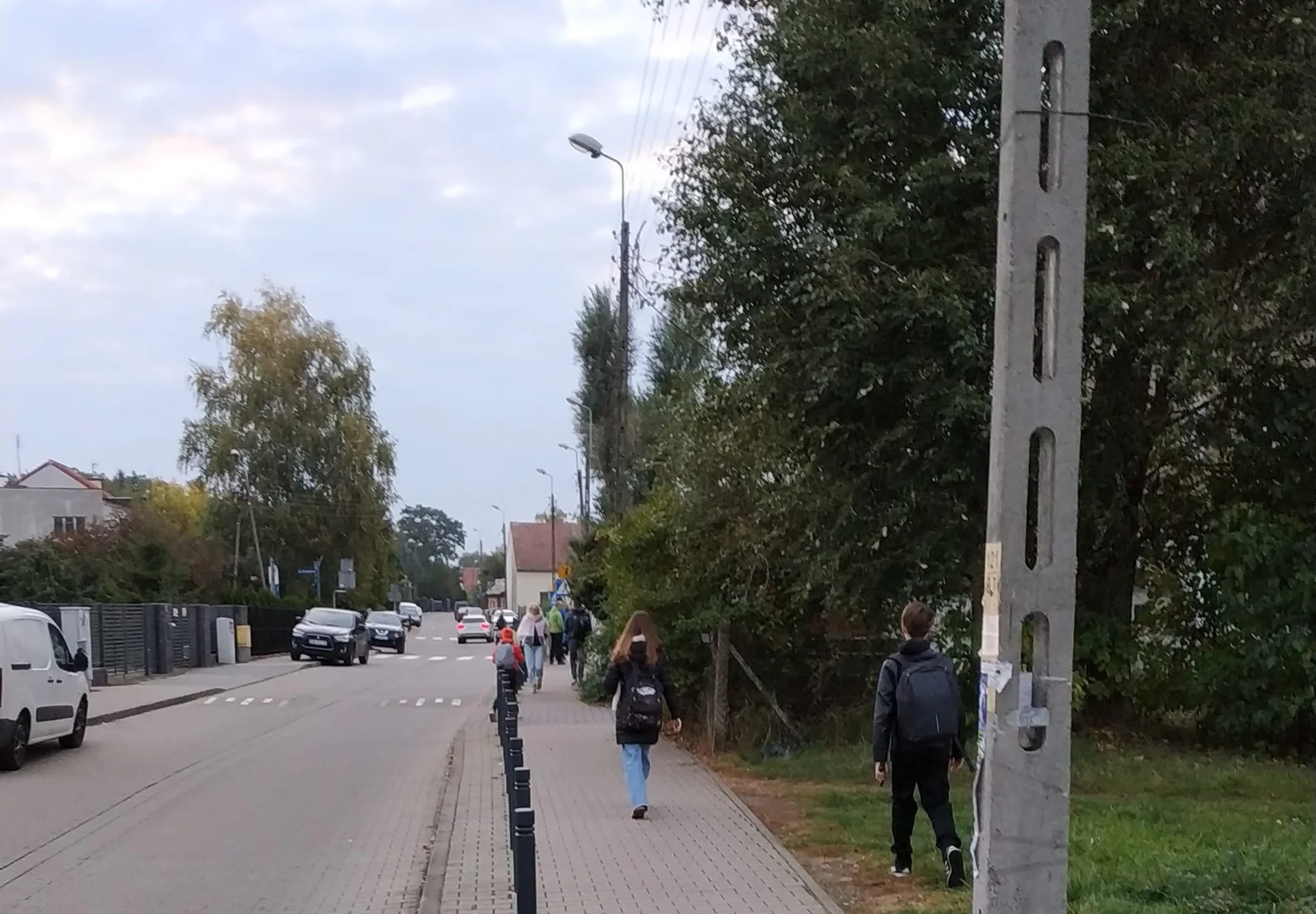 Droga do szkoły na Ołtaszynie