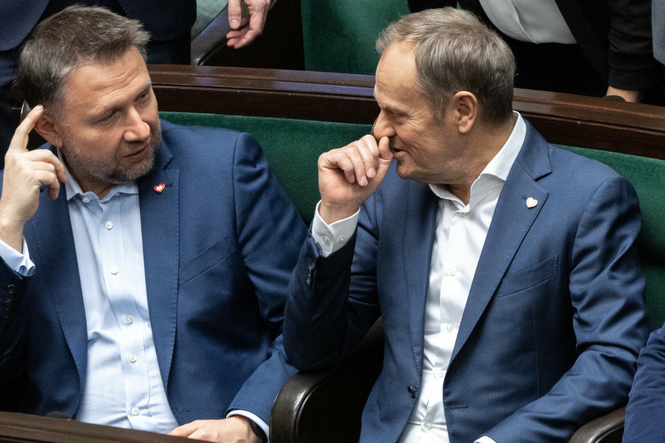 Marcin Kierwiński i Donald Tusk