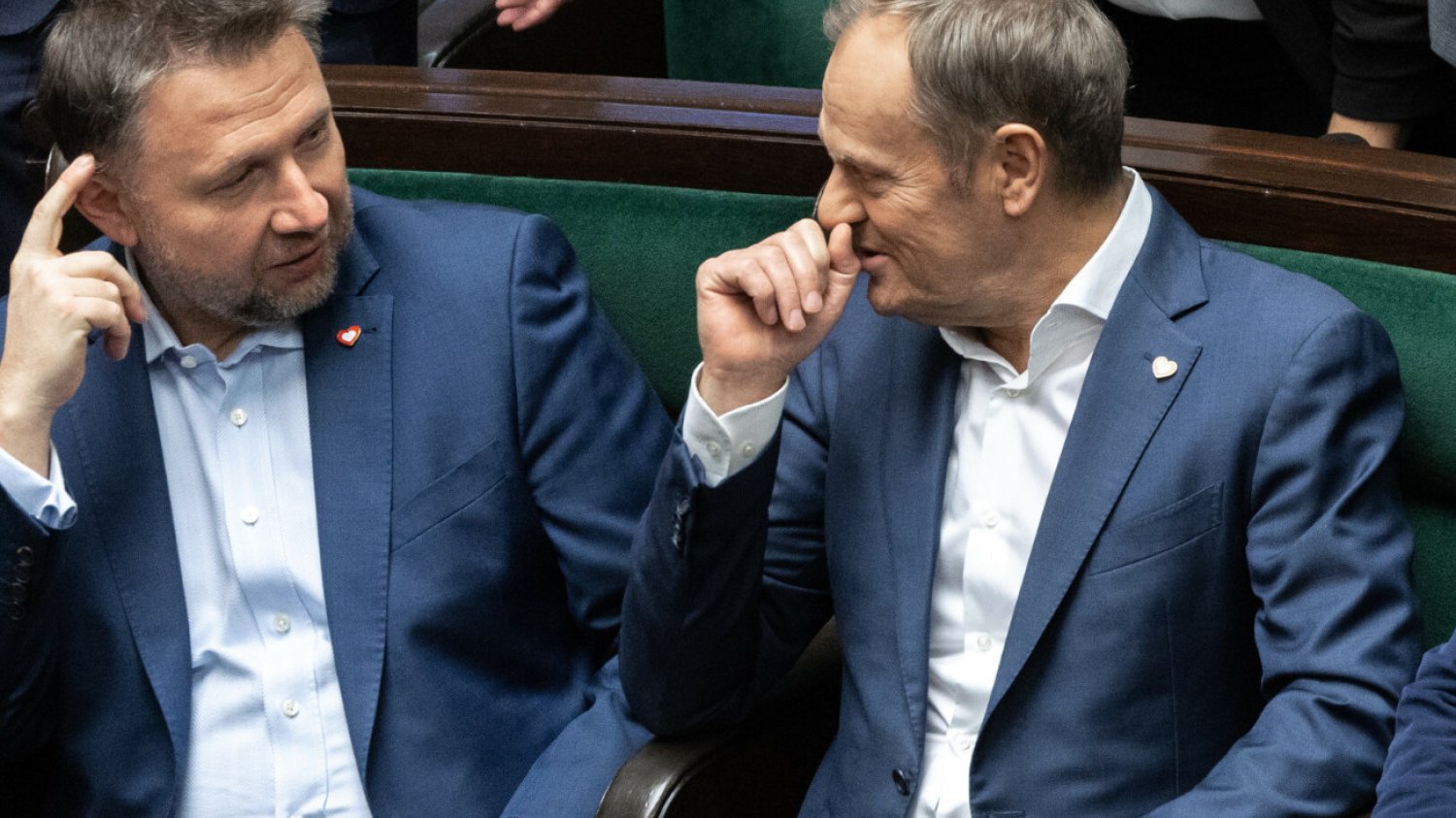 Marcin Kierwiński i Donald Tusk