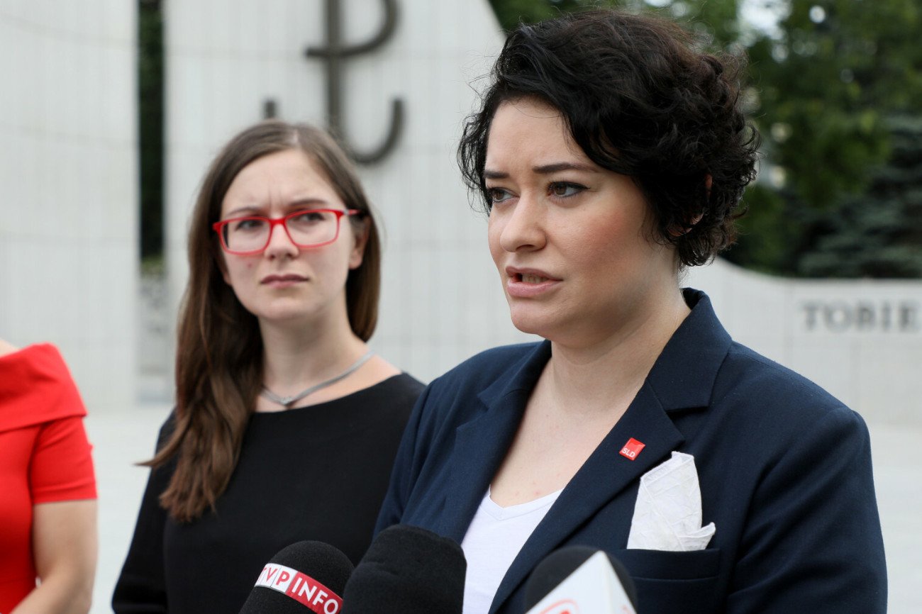 Paulina Matysiak (Lewica Razem) i Anna Maria Żukowska (Nowa Lewica)