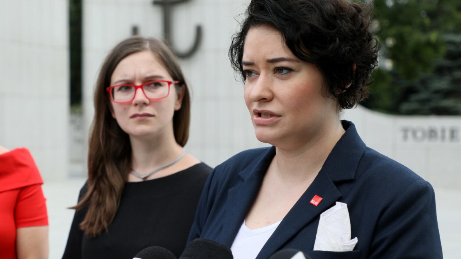 Paulina Matysiak (Lewica Razem) i Anna Maria Żukowska (Nowa Lewica)