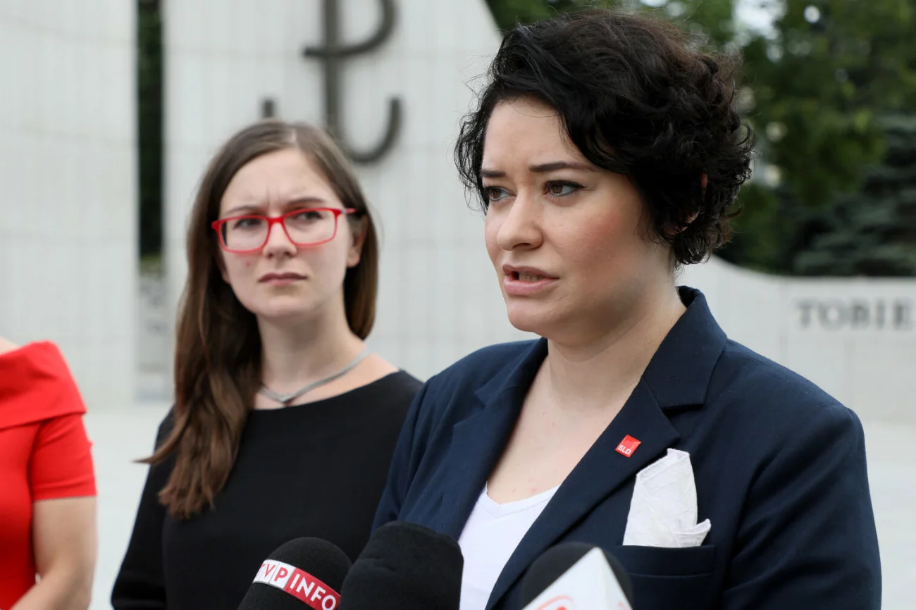 Paulina Matysiak (Lewica Razem) i Anna Maria Żukowska (Nowa Lewica)