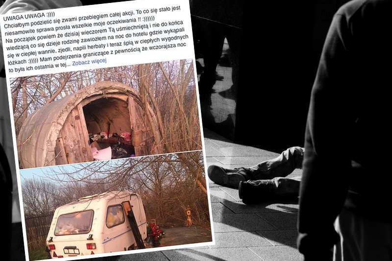 Akcja pomocy bezdomnym z Ursynowa przerosła swoją skalą najśmielsze oczekiwania inicjatora.