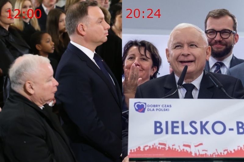 Jarosław Kaczyński po pogrzebie Kornela Morawieckiego pojechał na konwencję PiS do Bielska-Białej.