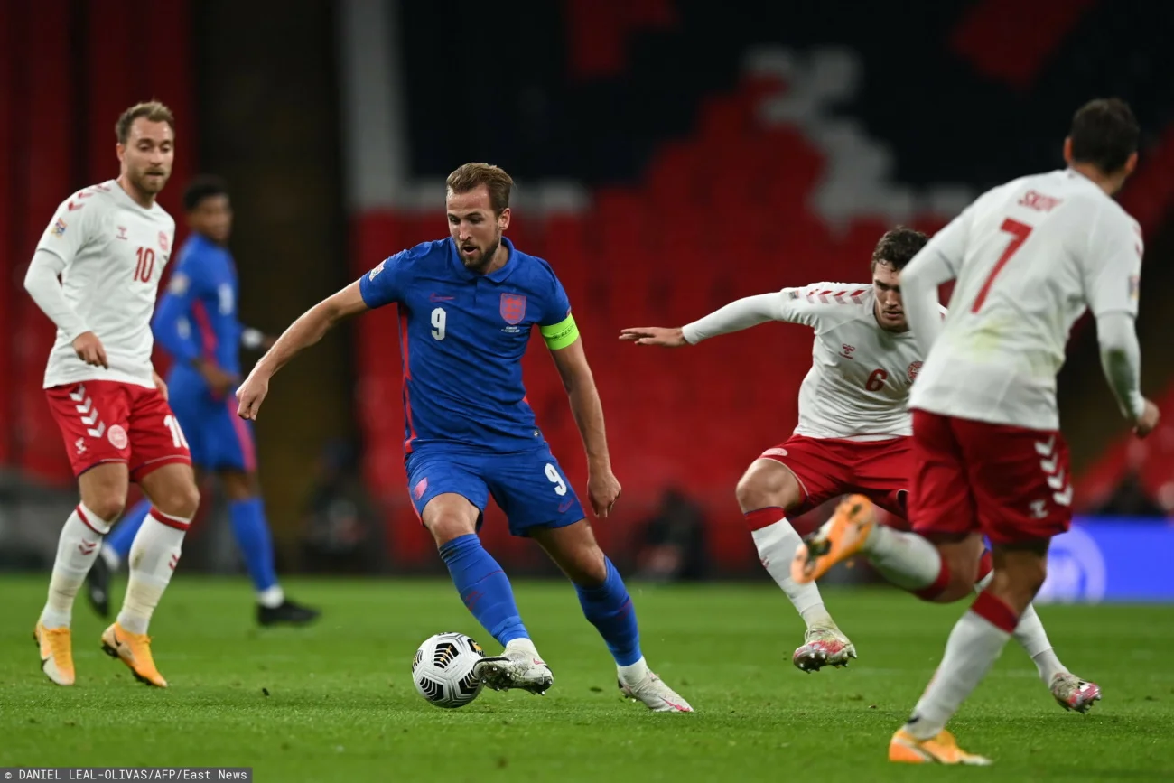 Duńczycy jesienią pokonali Anglię na Wembley, jedynego gola strzelił Christian Eriksen
