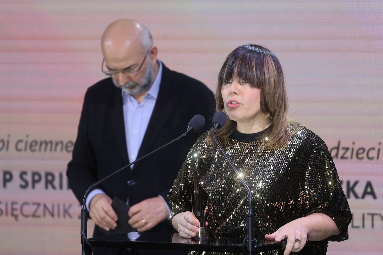 Agnieszka Szpila nie przyjęła nagrody Grand Press.