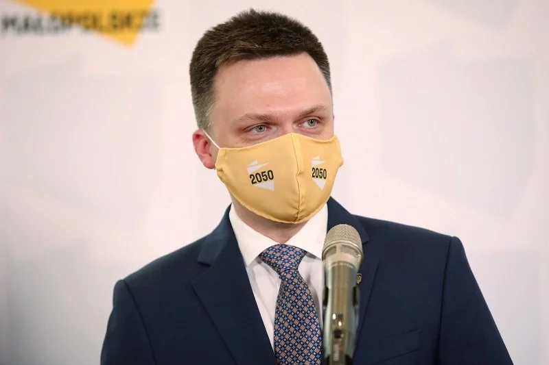 Szymon Hołownia odnotował duży sukces w nowym sondażu
