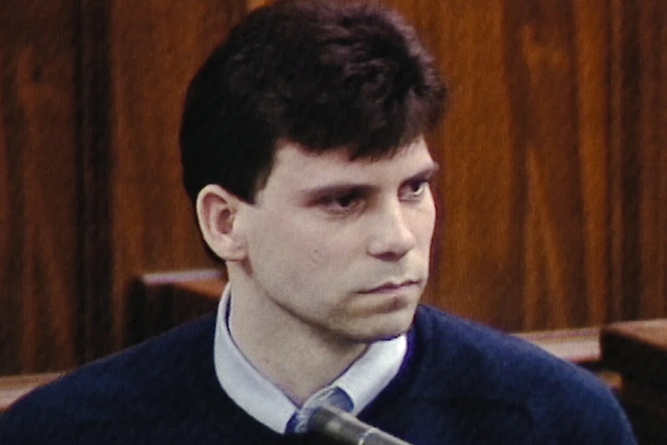 Lyle Menendez podczas procesu w latach 90.
