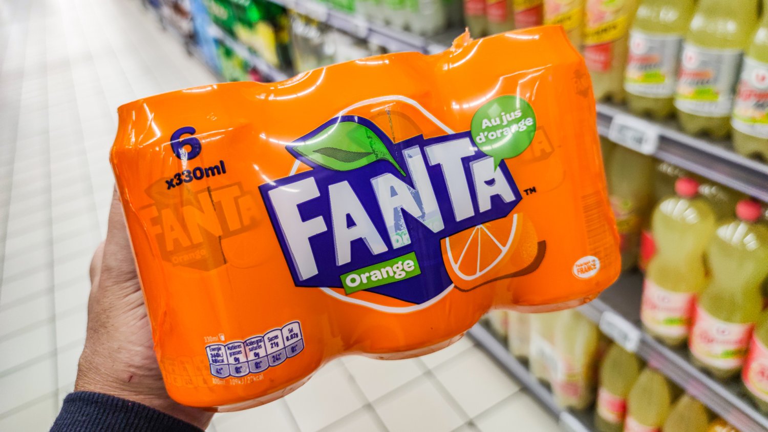 Smak Fanty w Europie jest różny. Wszystko przed podatek cukrowy