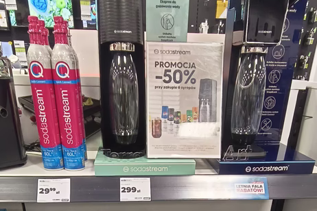 Takiej promocji na syropy SodaStream jeszcze nie było. Tutaj można je kupić taniej niż zamienniki