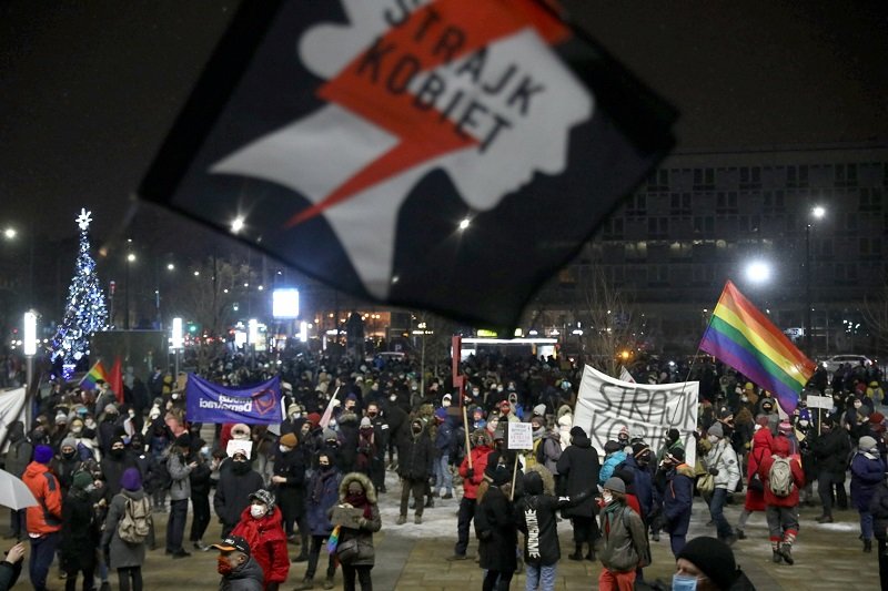 W piątek dobywają się kolejny protesty w ramach Strajku Kobiet.
