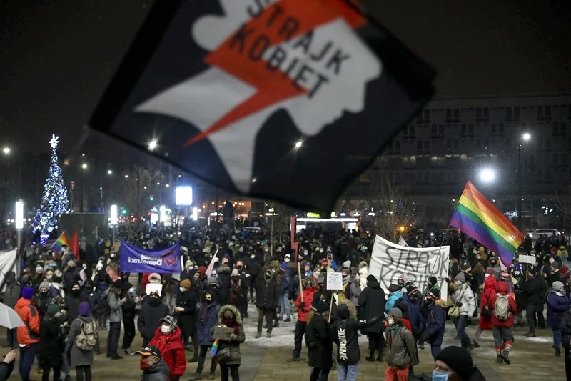 W piątek dobywają się kolejny protesty w ramach Strajku Kobiet.