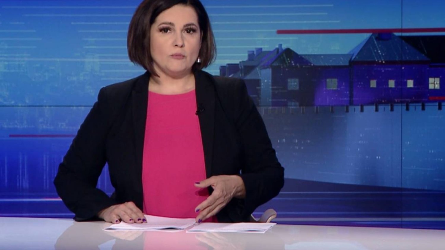 Prowadząca TVP musiała odczytać sprostowanie. Chodzi o kłamstwo w reportażu