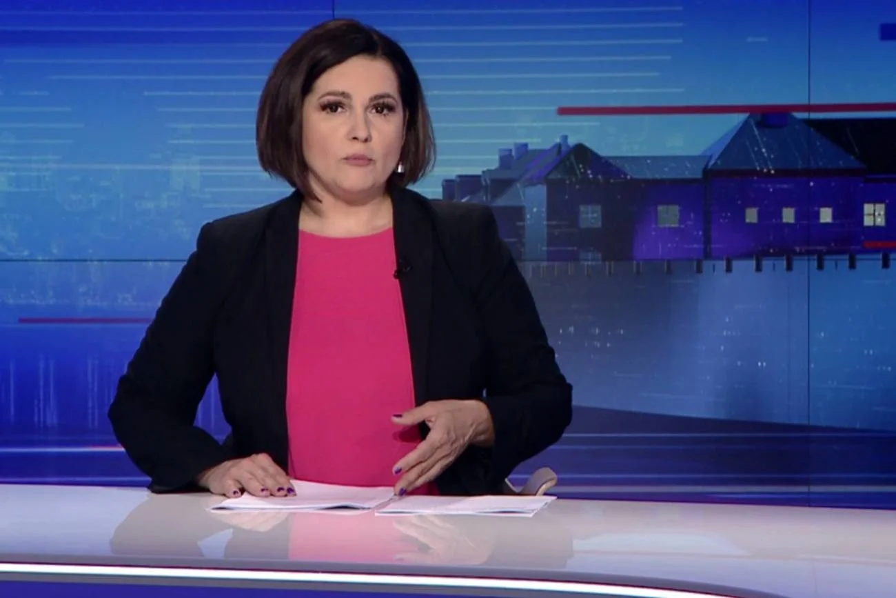 Prowadząca TVP musiała odczytać sprostowanie. Chodzi o kłamstwo w reportażu