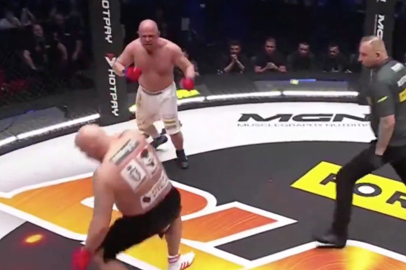 Marcin Najman wytrzymał 48 sekund w walce wieczoru