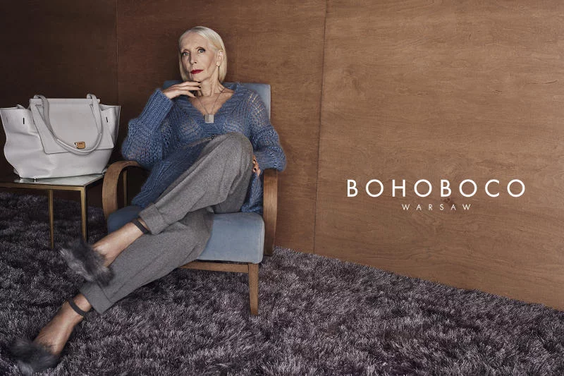 Helena Norowicz w kampanii Bohoboco.