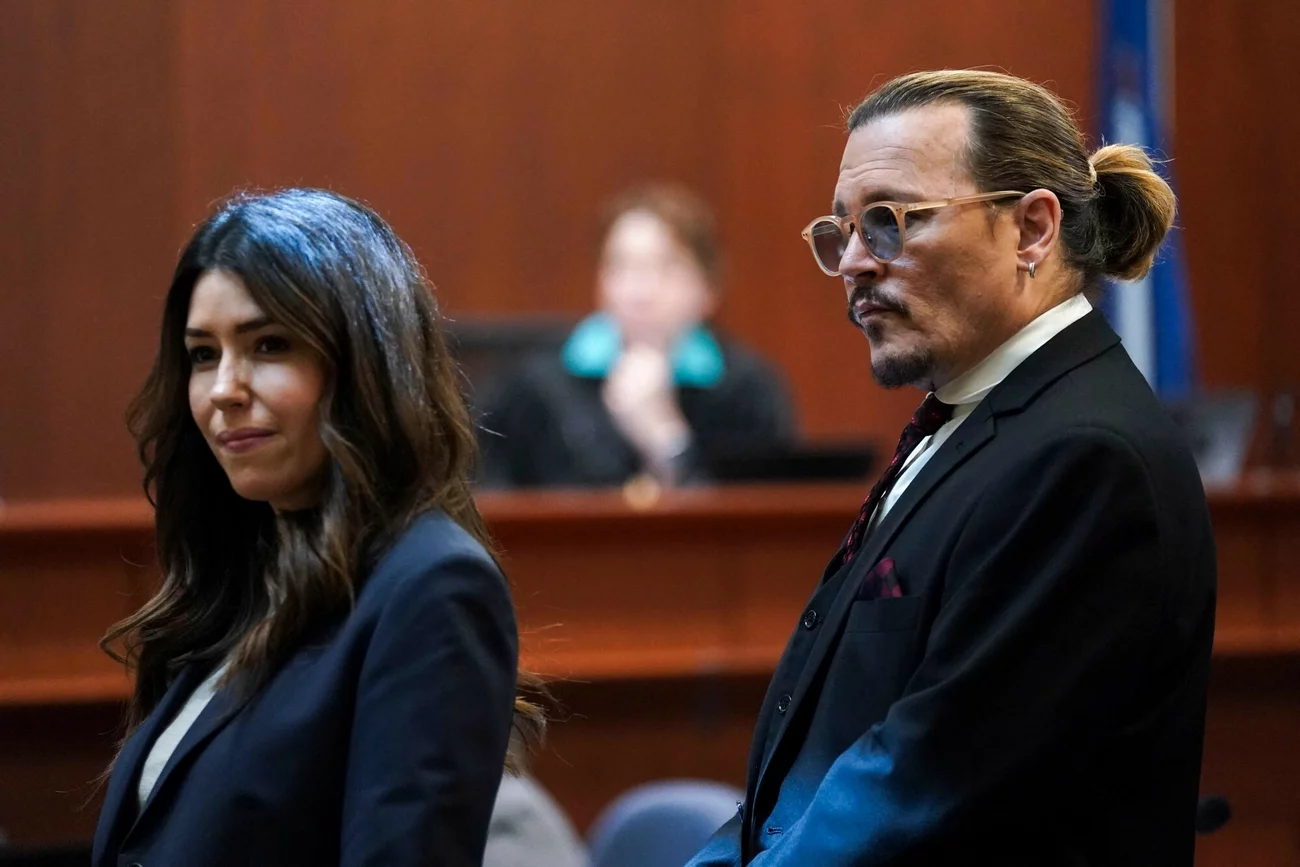 Camille Vasquez o plotkach dotyczących romansu z Johnnym Deppem. Camille Vasquez, prawniczka Johnny'ego Deppa w procesie o zniesławienie przeciwko Amber Heard.